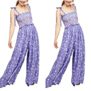 NWT! Free People Perri winkle Jumpsuit